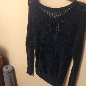 Knit stars top